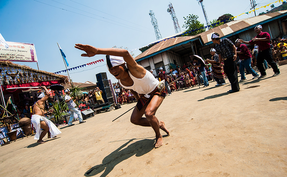 Taniec bojowy (Lyuva Khutla Festival)